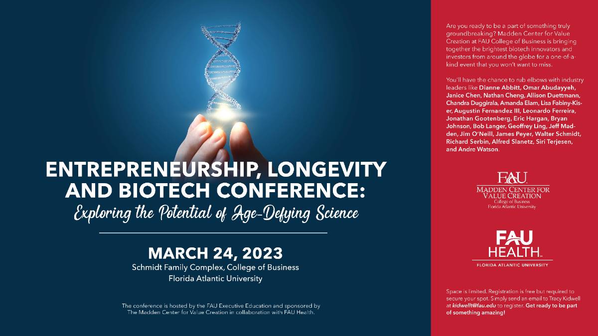 Madden Center for Value Creation Entrepreneurship & Longevity